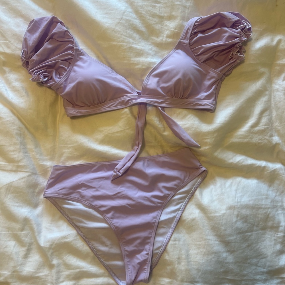 Pink Lilly Lavender Bikini